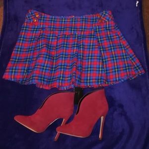 SP Classic Junior Plaid Mini Skirt